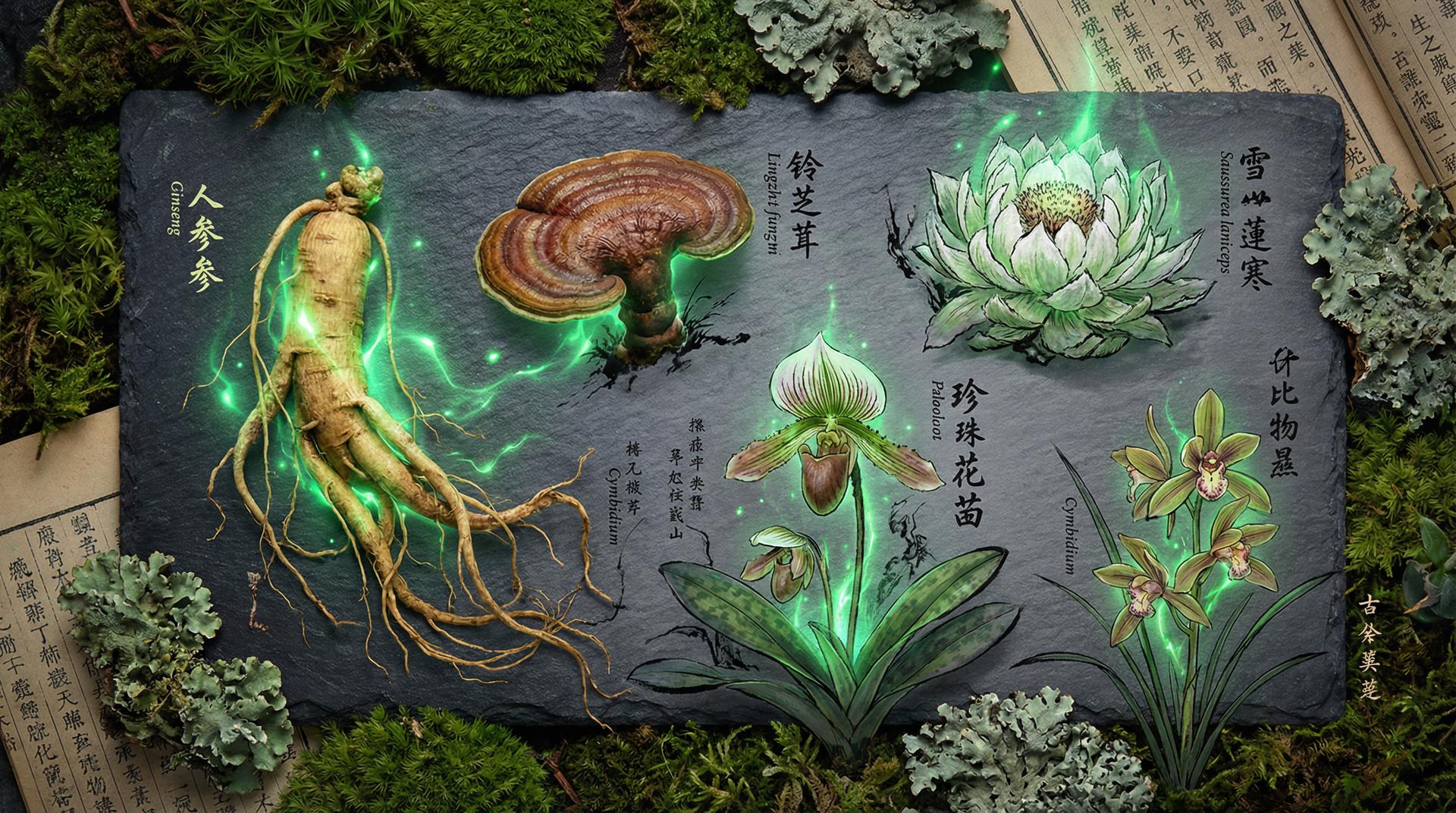 抖阴植物视频-中药珍贵药材植物视频演示